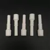 10mm smoking Mini Ceramic Nail Male Ceramic Dabber 14mm 18mm Ceramic Nails Tip Smoking Accessories Free shipping