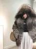 Women's Fur Faux Fangtai 2023 Natural Real Coat Women Winter Warm Luxury Plus Size Jackets Clothing Female Vest y231108