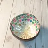 Bowls Creative Handmade Coconut Shell Bowl Arts Painting Wood Home Decor Storage Tray Jewelry Healing Crystal Stone Organizer