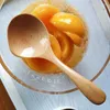 Spoons 2 Pcs Wooden Soup Ladle Long Handle Spoon Wood Scoop Kitchen Serving Rice For Fruit Mixing