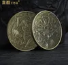 Arts and Crafts Commemorative coin of ancient Chinese mythology Nuwa Pan antique relief coin