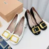 2023 Moda High Heel Designer Sapatos de saltos nus bombas Brand Brand Patent Leather Leather Black Women Sandals -136