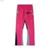 Gallerisd Mens Pant tröja Pants Sport Speckled bläck färgglada nödställda avslappnade män kvinnor high street flare vakt 100e