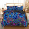 AbstractArt Bedding Set - 3D Duvet Cover for Queen/King-Size Beds, Soft Comforter & Home Textiles