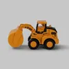 Decorative Figurines Funny Gift Road Roller Mixer Truck Toy Car Simulation Engineering Model For Home Decoration Children