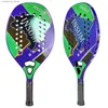 Raquetes de tênis raquete praia tênis kevlar fibra de carbono ano leve padel com saco de capa para raquete de tênis masculino e feminino q231109