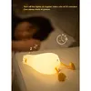 Nachtlichten schattig licht voor kinderkamer eend led nachtlamp kinderdagverblijf lamp peuter babymeisjes jongens kinderen cadeau slaapkamer