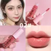 Lip Gloss 6 Colors Mirror Glaze 방수 방수가 쉬운 스틱 립스틱 물 유리