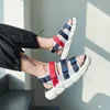 Sandals Summer Platform Soft Pu Beach Shoes Sports Mens Marn