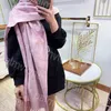 Stylish Women Cashmere Scarf Classic Full Letter designer scarf Soft Smooth Warm Wraps With Tag Autumn Winter Long Shawl2023