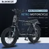 2023 bici elettrici da 20 pollici per donne 750W 1500W Electric Bicycle Fatbike con motocicletta per la spiaggia di Batteria al litio da 18 ah per uomo