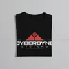 Hommes TShirts Cyberdyne Systems Hommes TShirt The Terminator O Neck Tops 100% Coton T Shirt Humour Top Qualité Cadeaux D'anniversaire 230407