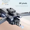 Drönare för S1S Drone Brushless Motor 4K HD Professional WiFi Hinder Undvikande Quadcopter Brushless Motor Optical Flow Position Q231108