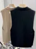 Damesvesten Aankomst Dames Casual Vest Dames Abrikoos Zwart Slanke Mouwloze Blazer Jas Jas Voor Zakelijke Werkkleding