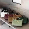 Luxury Handbag Botteg Andiamoes 2023 Ny högklassig Tote Women's Bag Summer Populärt stor kapacitet Vävt modelitteratur en axel Diagonal Straddle