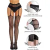 5 PC SEXY SOCKS Mujeres sexy de malla Mesh Fishnockings Abiertos de encaje hueco de pantimedias Hembra Femenina porno Sexi Costuos lencería de sexo erótico para damas Z0407