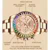 Kvinnors klockor Biden Watch for Women Quartz Wrist Watches Fashion Ladies Armband 12/24 Hours Chronograph Waterproof Calendar Montre Femme Luxe 231107