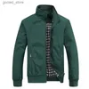 Kurtki męskie wiosna jesień swobodny mody Slim Slim Bomber Jacket Men Men Overcoat Nowy przyjazd Baseball Jackets Męska kurtka M-6xl TOP Q231109