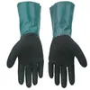 Fingerless Gloves Wonder Grip WG-528L Oil-proof Long tube Anti-cut Safety Work Glove Waterproof GlovesL231017