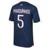 23 24 psges MBAPPE treino masculino terno de treinamento de futebol tuta maillot jerseys jaqueta kit Paris KOLO MUANI masculino e infantil treino de futebol jogging survetement