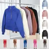 Tasarımcı Kadın Tüp Hoodie Outfit Hizalama Teşvik Pantolon Yüksek Bel Sıkı Şort Spor Spor Salonu Giyim Taytlar Elastik Fitness Lady Genel Taytlar Yüksek Kalite