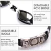 Goggles Yüzmek Gözlük Gözlükleri Yetişkin Yüzme Gkges Anti-Fog Erkekler Kadın Yüzme Aksesuarları Su Spor Elektrofüz Siyah Havuz Seaide P230408