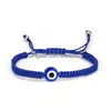 Braccialetti con ciondoli Braccialetti con ciondoli Blu Malocchio Catene di corda intrecciata per donne Uomini Tartaruga Elefante Mano di Hamsa Bracciale con corde rosse Moda J Dhpsi