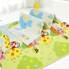 Tapis pour bébé Tapis de jeu 200 * 180 cm Tapis XPE 1 CM d'épaisseur Tapis de dessin animé Tapis de jeu pour enfants Tapis antidérapant pliable Tapis de jeu pour enfants Tudiofun Jouets pour bébés 231108