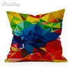 Kudde Abstrack Geometric Cover Outside Covers Decorative Soffa Case Living Room Decoration