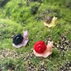 Garden Decorations 21 Pcs Accessories Mini Snail Statue Micro Scene Ornaments Miniature Resin Shape Adornments