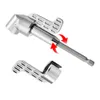 Ângulo de grau Adaptador de suporte do chave de fenda Adaptador Bocos ajustáveis ​​para a chave de fenda Bit Angle Hex Hex Bit Socket '