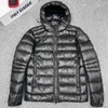 Canda Goose Jacket Men's Down Mackages Mackages Superer Men Men Black Crofton Lightweight Designer Coat المعاد تدويره نايلون رايبستوب غلاف أوزة JJ15