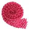 Party Decoration 1.5" Crochet Headband Trim Band Rolls By Metre DIY Tutu Tulle Skirt Waistband Birthday Event Supplies