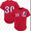 Maillot de baseball Expos de Montréal 30 Tim Raines 27 Vladimir Guerrero personnalisé Pete Rose Pedro Martinez Gary Carter Andre Dawson Stephen Strasbourg Maillots cousus