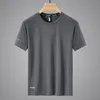 Men's T-Shirts Quick Dry Sport T Shirt Men'S Short Sleeves Summer Casual White Plus OverSize 6XL 7XL 8XL 9XL Top Tees GYM Tshirt Clothes 230408