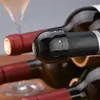 Nowy silikonowy mikser szampana, szampana, mikser z czerwoną butelką do wina, próżniowy mikser wina Schiller, świeżo mikser wina, bar kuchenny, 1 jednostka