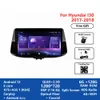 GPS 10インチタッチスクリーンカービデオステレオアンドロイドDVDプレーヤーのヒュンダイI30 2017-2018