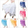 Stage Wear Women Sun Skirt Shining Chiffon Dancing Spanish Show Costumes Belly Dance