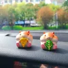 s Cute Anime Little Hamster Ornaments Auto Center Console Decorazione Bambola per accessori per interni auto AA230407