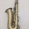 Saxofón Alto de latón de referencia, acabado satinado cepillado antiguo, modelo YAS-62, instrumentos musicales profesionales, novedad de 2023