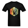 Męskie koszule bonsai drzewa ogrodnictwo prezent bicie serca zabawne topy koszulka w trudnej sytuacji retro tshirt men t-shirt krótki rękaw okrągła szyja