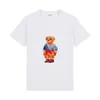 23 Nuevo Little Bear Camisetas Diseñadores Moda Camisetas Ralphs Polos Hombres Mujeres Camisetas Camisetas Tops Hombre Camiseta casual Luxurys Ropa Manga Laurens Ropa
