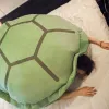Blanket Large Wearable Turtle Shell Plush Blanket Cute Soft Cushion Home Room Decor Sofa Decoration Birthday Children Day Gift For Kids R230616