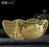 Arti e Mestieri 2023 Coniglio Anno Yuanbao Medaglia Commemorativa Zodiaco Coniglio Fortunato Moneta d'oro