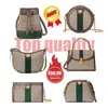 De nieuwe Ophidia Alma echte lederen shell tassen damesheren schooltas rugzak camera crossbody tote luxe ontwerper dame bucket koppeling handtas schouder ronde tas