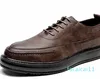 Zapatos de vestir Oxford para hombre, traje de negocios, hombre formal, boda, cuero, oficina, hombres