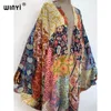 Damesbadmode WINYI Zomer Sexy Zie Lange Kimono Kaftan steek Strandkleding los Vest Dames feeststrand Badpak Cover Up Outdoor Gewaad 230408