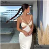 Arts And Crafts Nibel Woman Sling Elegant Sexy Vnecksexy Back Waist Long Dress That Evening Clubslim Mermaid Hollow Out Allmatch Com Dhl8C