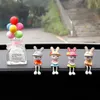 Decorations 4PcsSet Doll Little Hanging Feet Rabbit Interior Decoration Cute Creative Gift Tabletop Ornament Car Accessories AA230407