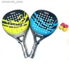 Tennis Rackets CAMEWIN Beach Tennis Racket EVA Core Padd Carbon and Glass Fiber Soft Face Racquet with Bag for Men Women Outdoor Beach Sport Q231109